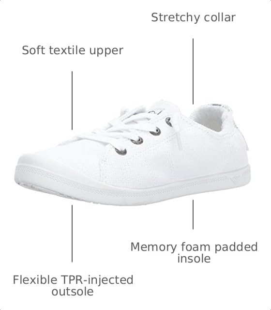 Image of Roxy Women's Bayshore Slip-on Sneakers