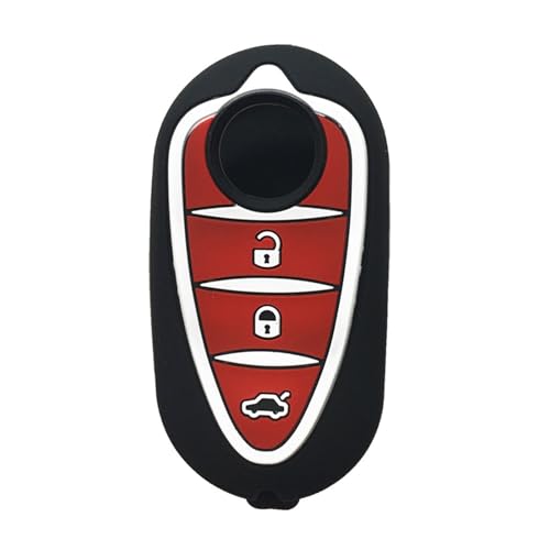 Housse de protection en silicone pour clé Alfa Romeo Mito Giulietta GT