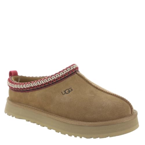 UGG Unisex-Child Tazz Slipper, Chestnut, 3