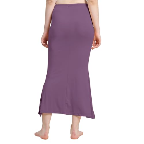 Image of Amazon Brand - Anarva Women Cotton Blended Saree Shapewear Regular Petticoat Skirt For Saree