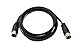 System-S S-Video Kabel 150 cm Din 3 Pin Stecker zu Stecker Schwarz