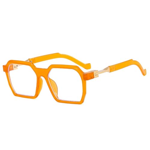 Lunettes de soleil polygonales contre l'éblouissement verres de couleur gelée pour femmes