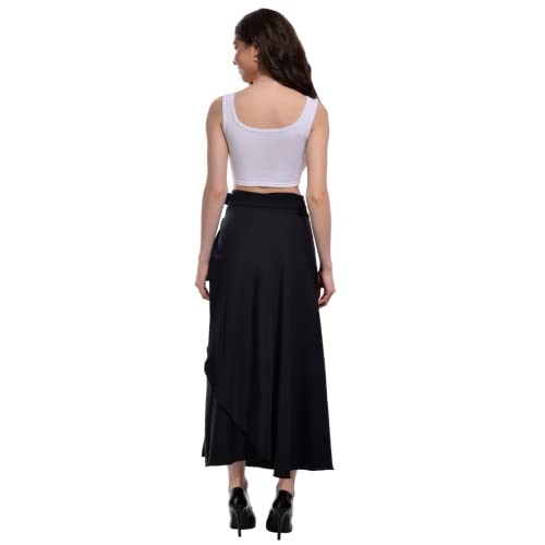 Image of Women's Long Wrap Around Maxi Skirt | Women Wear Long Skirt