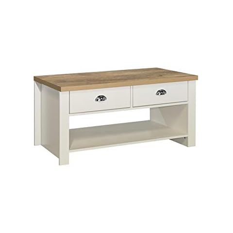 Birlea Highgate Cream & Oak Coffee Table Cover