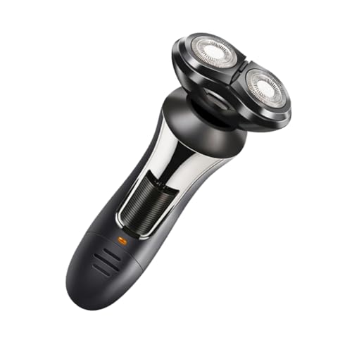 SHERCHPRY USB Rechargeable Electric Beard Clipper and Nose Hair Trimmer for Men Grooming Kit with Washable Head Durable Frame for Beard Sideburns and Nose Hair
