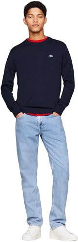 Tommy Jeans Pull Homme Col Ras-du-Cou idéal pour un look de week-end décontracté - 5