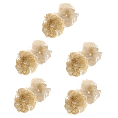 Chouchou cheveux onduler fomiyes pour un chignon rapide et chic au bureau