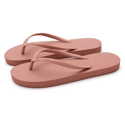 Image of Feelgoodz Women's Slimz Core Natural Rubber Flip Flops