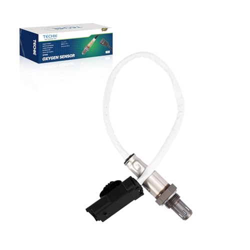 TECHIE TCOS8580 1 Pcs Lambda O2 Oxygen Sensor Compatible with C1/C3/C4/108/208/301/Aygo,Replacement for 9673438580,9810634380,98106343,96734385,98022942