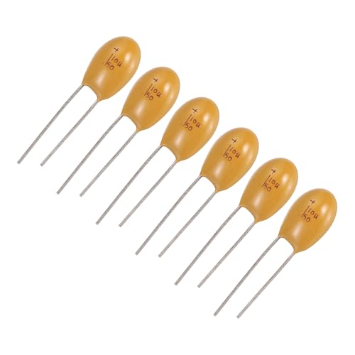 Condensateurs au tantale 10 uF 50 V jaune pour un filtrage de tension stable