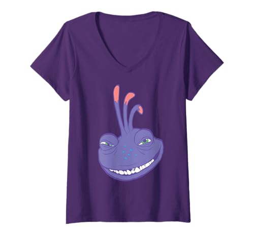 Womens Disney and Pixar’s Monsters, Inc. Randall Boggs V-Neck T-Shirt