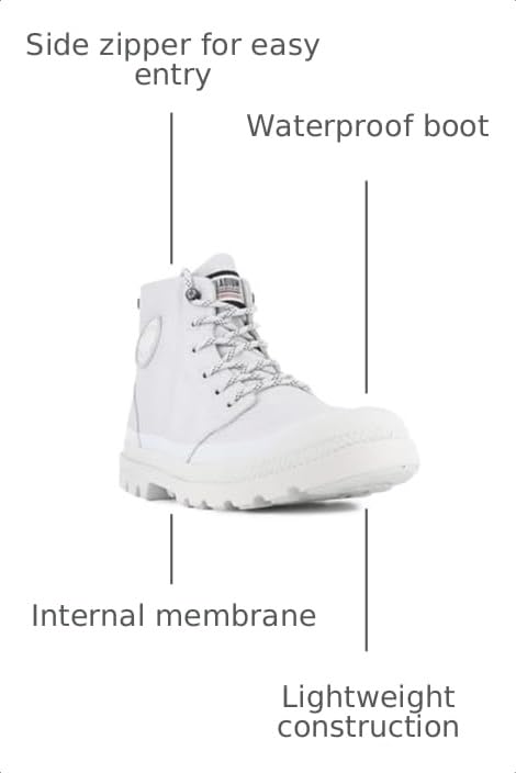 Image of Palladium Unisex Pampa Recycled LT+ Waterproof Zip Boot
