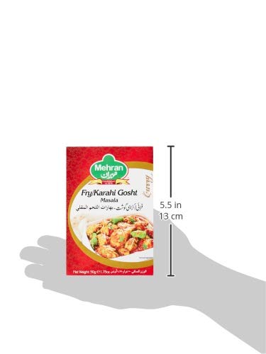 Mehran Karahi Gosht Masala 50 gm 633152001351, Multicolor
