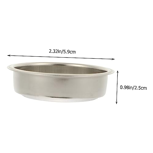 Filtre à café réutilisable à pression Uonlytech pour espresso | Lot de 4 pièces - 6