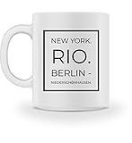 Keramiktasse mit C-förmigem Henkel - Handspülung empfohlen - Höhe 95 mm, Ø 82 mm, ca. 360 g - Fassungsvermögen 375 ml