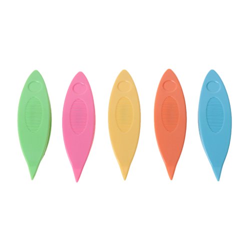 DRAGONRUN 5Pcs Hand Lacemaking Craft Tool Tatting Shuttle Lace Making Kits Set