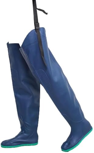 Botas de pesca de PVC impermeables y vadeador ajustable 39 EU 2