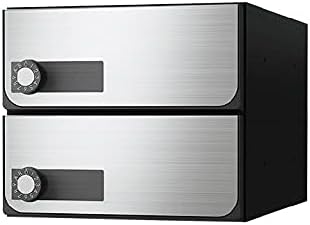 NASTA Post D-All (Dial) KS-MB6102PY-3C-S Front in/Post Indoor Type Stainless Hair Line Body: Depth 16.7 inches (42.32 cm), Main Unit: Height 14.2 inches (36 cm), Main Unit: Width 11.0 inches (28 cm)