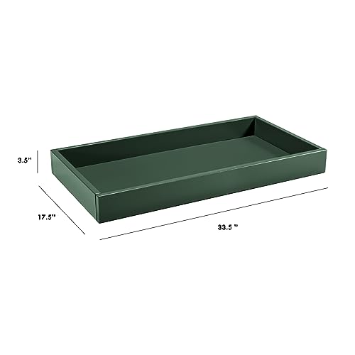 Image of Davinci Universal Removable Changing Tray (M0219) in Forest Green