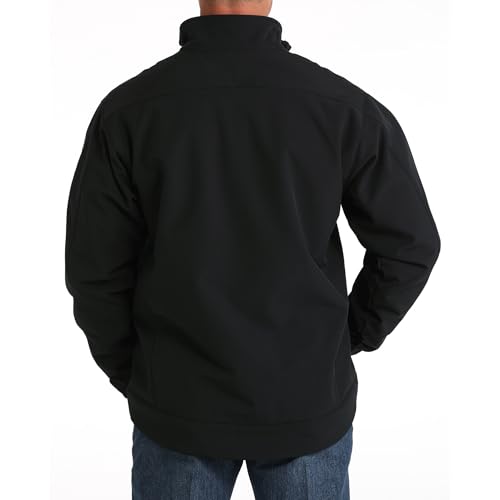 Cinch Mens Black Bonded w/Flag Logo Jacket4