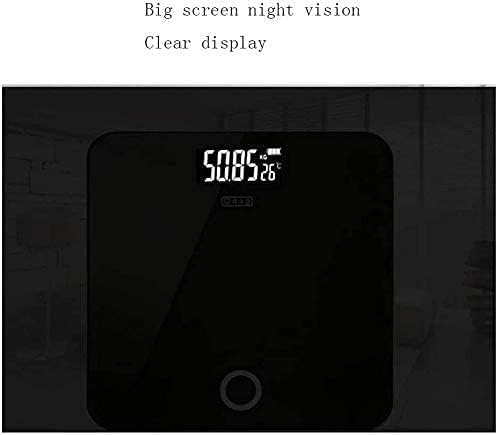 Weight Scale, Precision Digital Body Bathroom,Tempered Glass Easy Read Backlit LCD Display Digital Bathroom Scale image 4