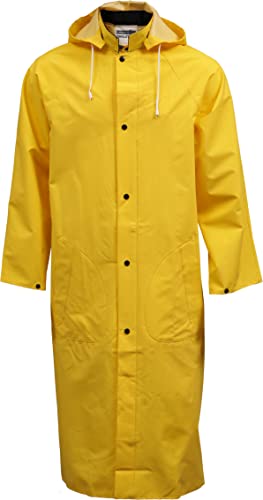 Image of Tingley C53217 Industrial Work Coat, LG, Yellow