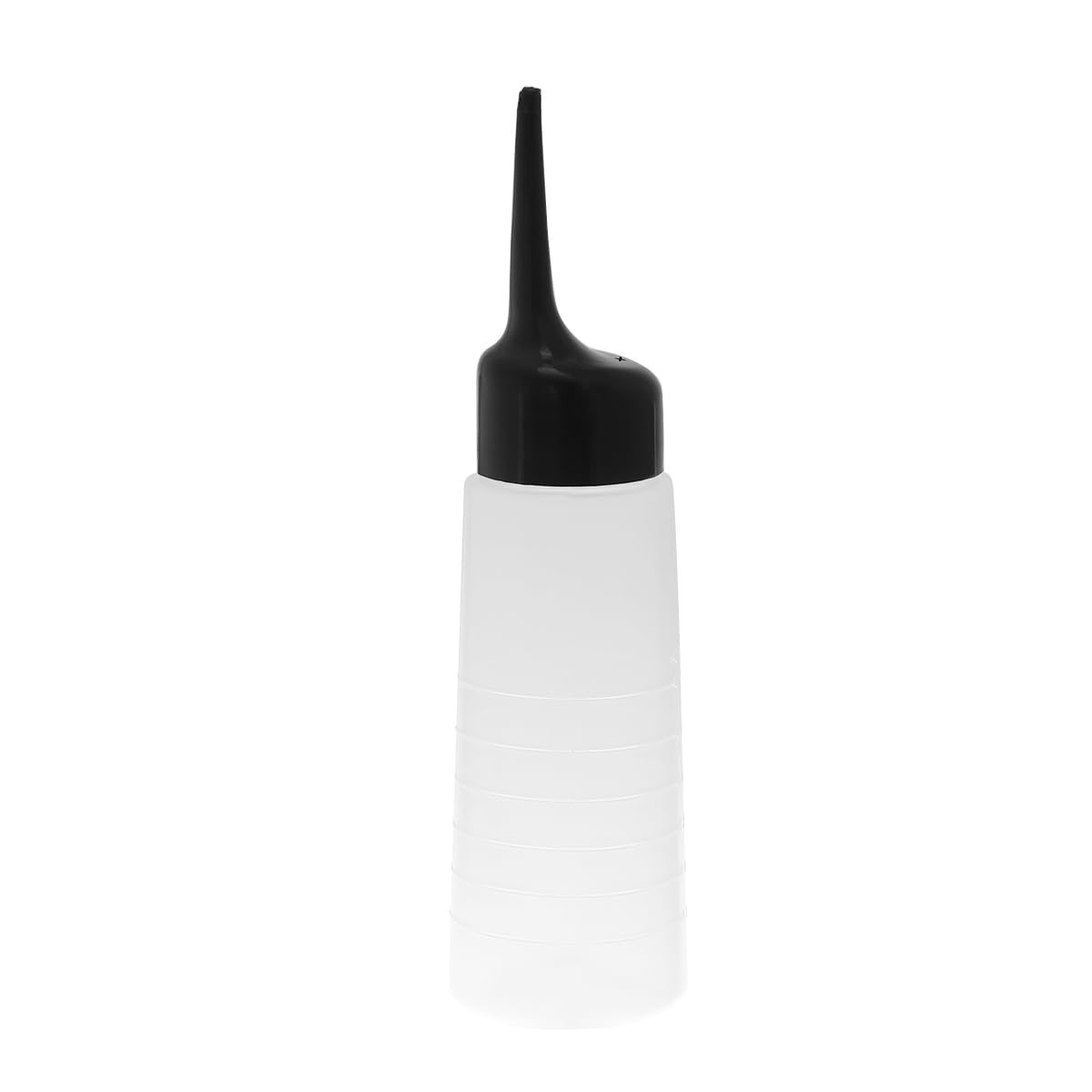 HEALLILY Empty Applicator Bottle Hair Dye Bottle with Black Slant Tip for Applying Hair Color