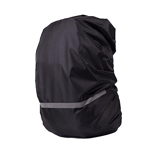 Mikikit Backpack Rain Cover Ultralight Dustproof and Portable for Hiking Climbing and Outdoor Activities Fits Black
