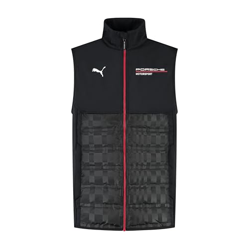 PUMA Porsche Motorsport Men's Team Gilet - Black - Size: S