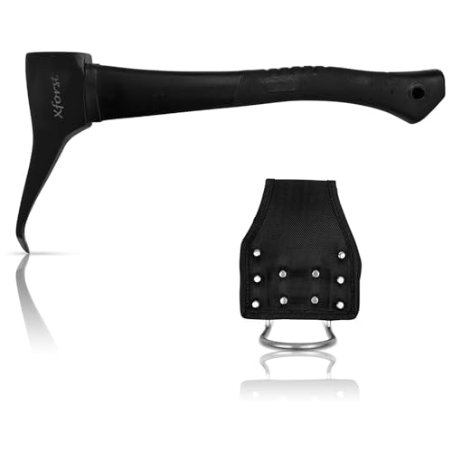 Xforst X-P50FBX Sappie Sapie, ideal zum Bewegen und Aufnehmen von Holzstämmen und Holzstücken. Mit Glasfaserstiel und robustem Kopf aus geschmiedetem Kohlenstoffstahl. Inklusive Hammerhalter.
