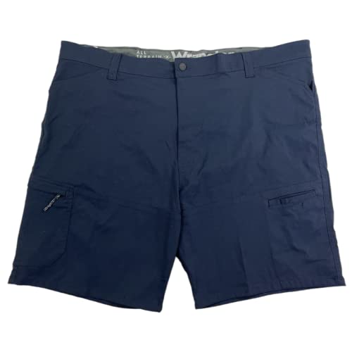 Wrangler Men's Atg All Terrain Gear Performance Utility Cargo Shorts (As1, Numeric, Numeric_46, Regular, Regular, Navy Blue, 46) #TOP15