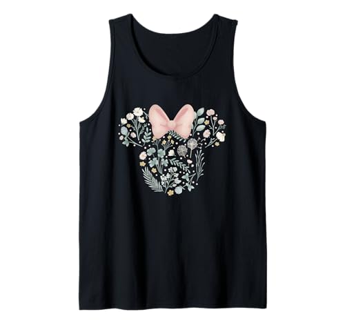 Disney Minnie Mouse Icon Spring Flowers Tank Top