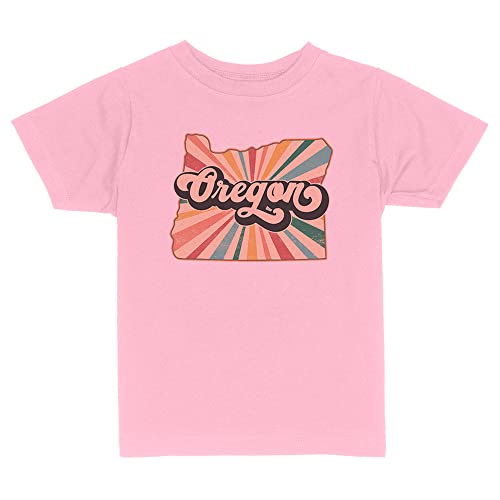 Retro Oregon Toddler Kids T-Shirt