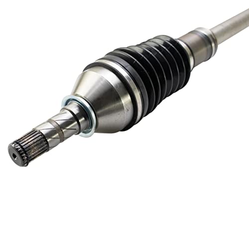 Image of TRQ Front Driver and Passenger Side Severe Duty CV Axle Assembly Set Compatible with 2003-2008 Subaru Forester 2004-2006 Baja 2004-2006 Impreza