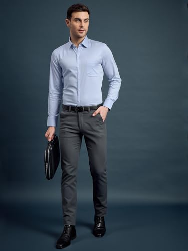 Image of LOUIS STITCH Men's Regular Fit Formal Shirts for Men (ST-S1-CF-900 (1))