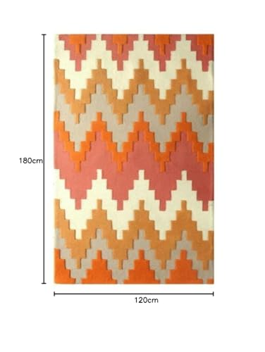 Image of Soft Pure Woolen Modern Collection Tufted Carpet for Living Room,Bedroom'Kitchen and Hall (4 X 6) Feet