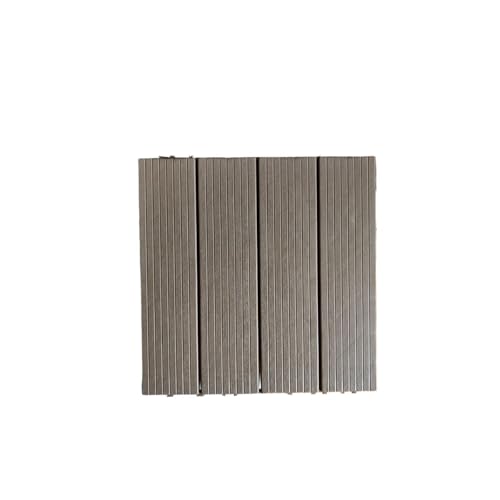Planche de sol d'épissure marron imperméable pour terrasse extérieure