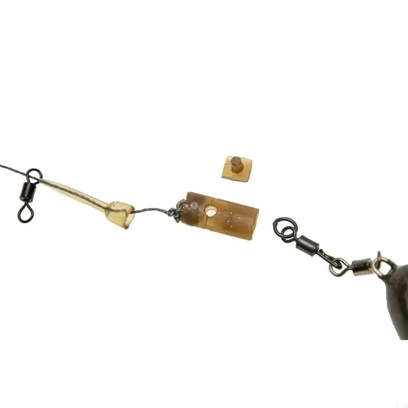 Kit accesorios para pesca carpa europea con liberación rápida 24 piezas miniatura 4