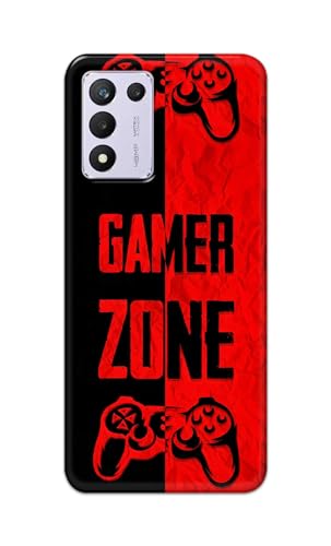 Image of Printed Hard Back Cover Case for Realme 9 5G Speed Edition | Realme 9 5G SE | Realme 9 SE 5G Back Cover (Gamer Zone) -1111
