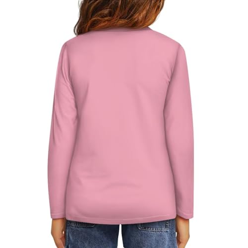 Girls Pullover Top for Casual Home Sports School Play Travel Loose Casual Long Sleeve Tops3