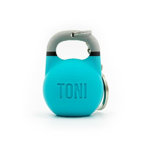 Llavero personalizado KETTLEBELL COMPETICIÓN - Llavero de Fitness, Llavero de pesa rusa CrossFit