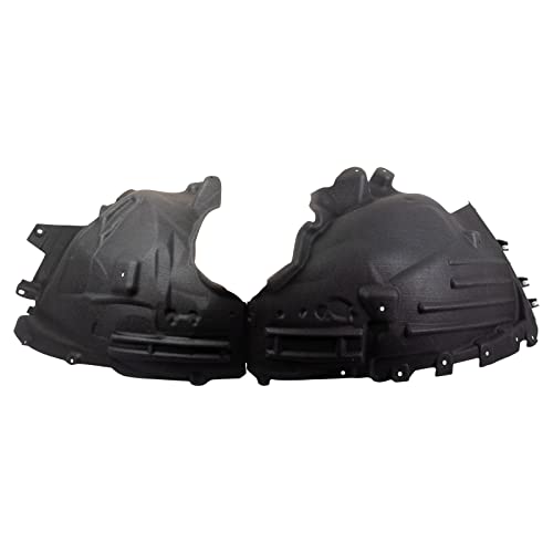 Image of TRQ Front Inner Fender Liner Set Compatible with 2020-2022 Ford Explorer Police Interceptor Utility FO1248204 FO1249204