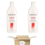 SUPREME BOX Jargen - Moisturizer - Original Scent Cherry-Almond 10.00 fl oz - Pack of 2 (20 fl oz in total)