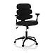 Produktbild hjh OFFICE Kinderdrehstuhl Kid ERGOLINO B Drehstuhl mit ergonomischer Rückenlehne, Schwarz, 736432