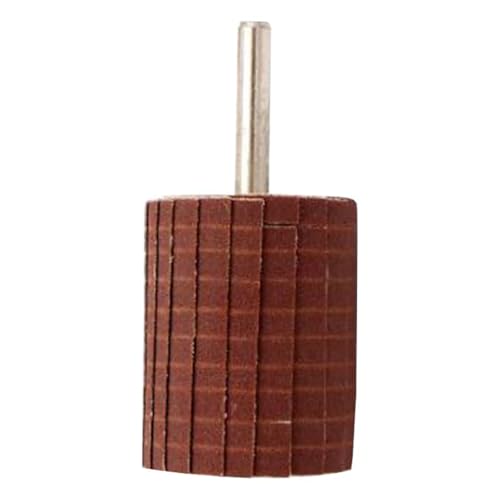 80~600 Grit 6mm Shanks Sanding Cloth Wheel Grinding Polishing Wheel for Removing Rusts and Polishing Easy to Use