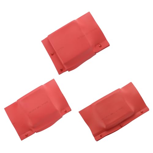 Funda termorretráctil roja de 1 KV para barras de bus en conexiones tipo L, I y T