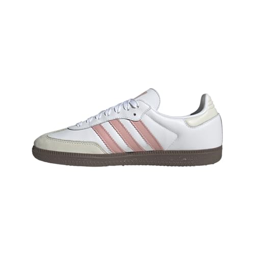 adidas FTWWHT/WONMAU/Owhite Women's Samba OG W FTWR whiteWonder Mauve/Off White 10.5 US, Wide