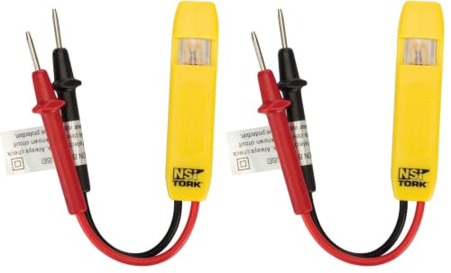 Image of NSi Industries TES-111 Twin Probe Voltage Tester, 80-250 VAC,Neon (Pack of 2)