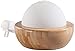 SpaRoom Aroma Globe Glass & Bamboo Essential Oil Diffuser, Aromatherapy, 1.8 Pound