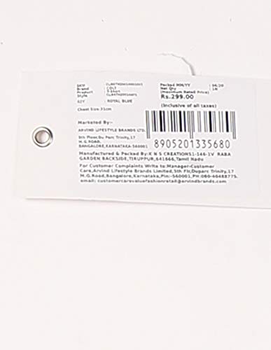 Image of Colt Boy's Plain Regular fit T-Shirt